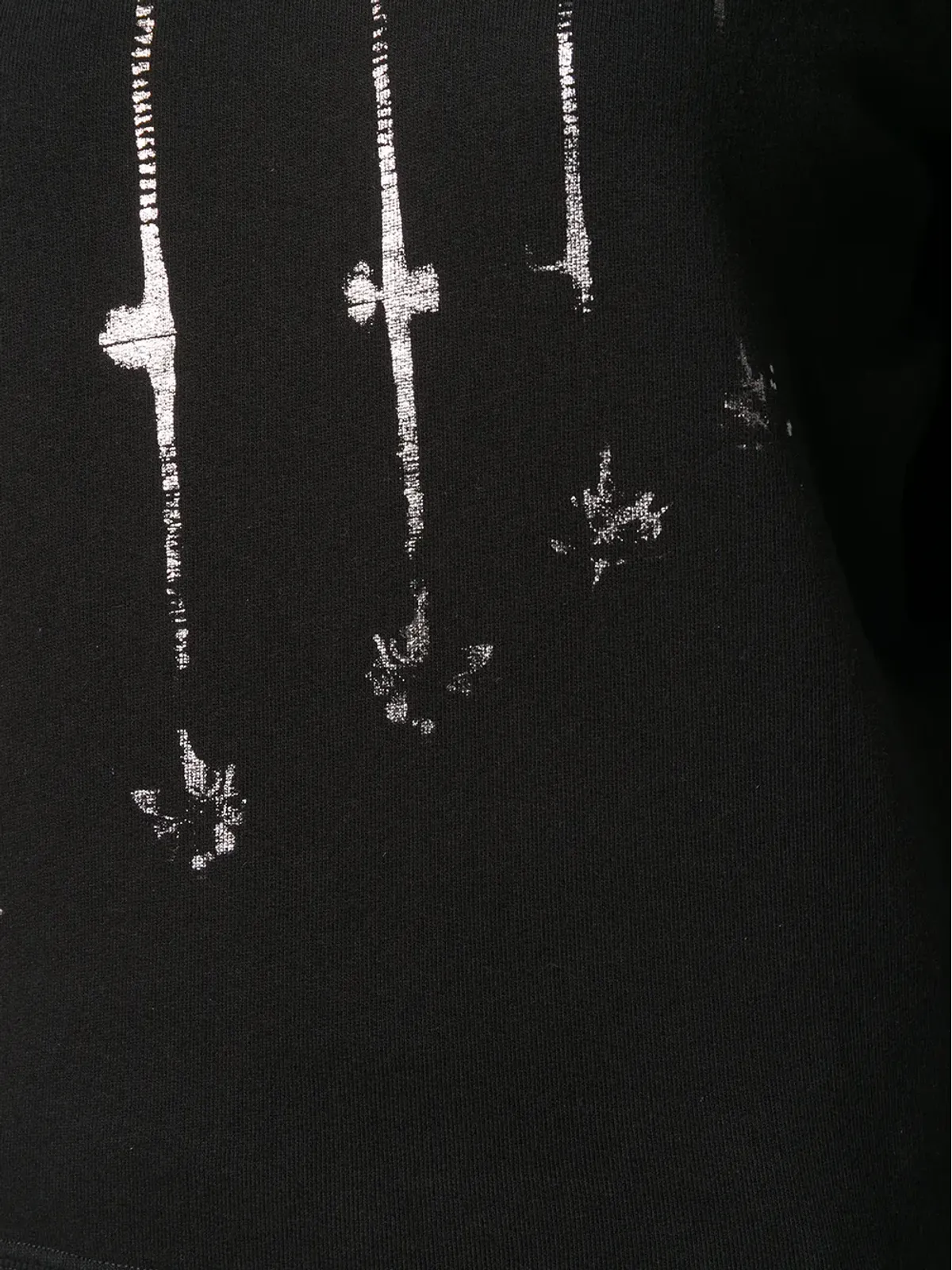 Saint Laurent パームツリープリント スウェットシャツ - ブラック - 画像5