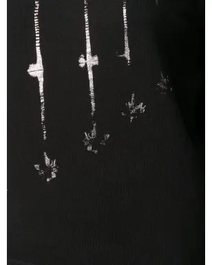 Saint Laurent パームツリープリント スウェットシャツ - ブラック - サムネイル5