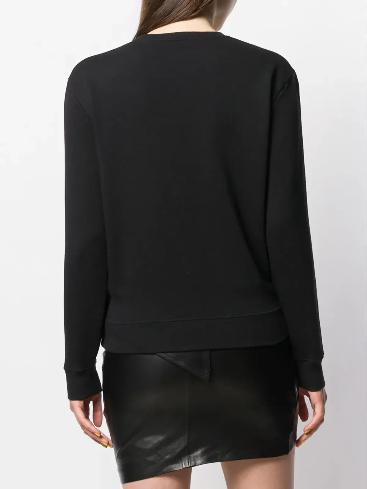 Saint Laurent パームツリープリント スウェットシャツ - ブラック - 画像4