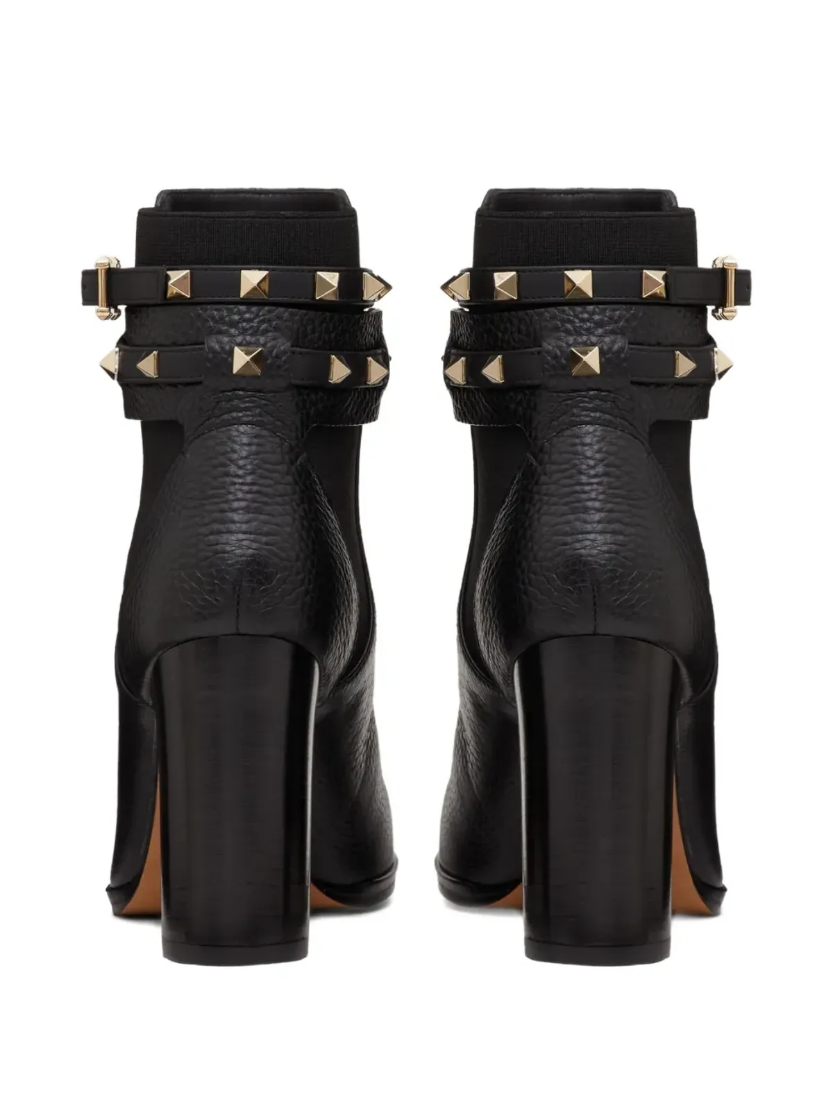 Valentino Garavani ロックスタッド アンクルブーツ - 画像3