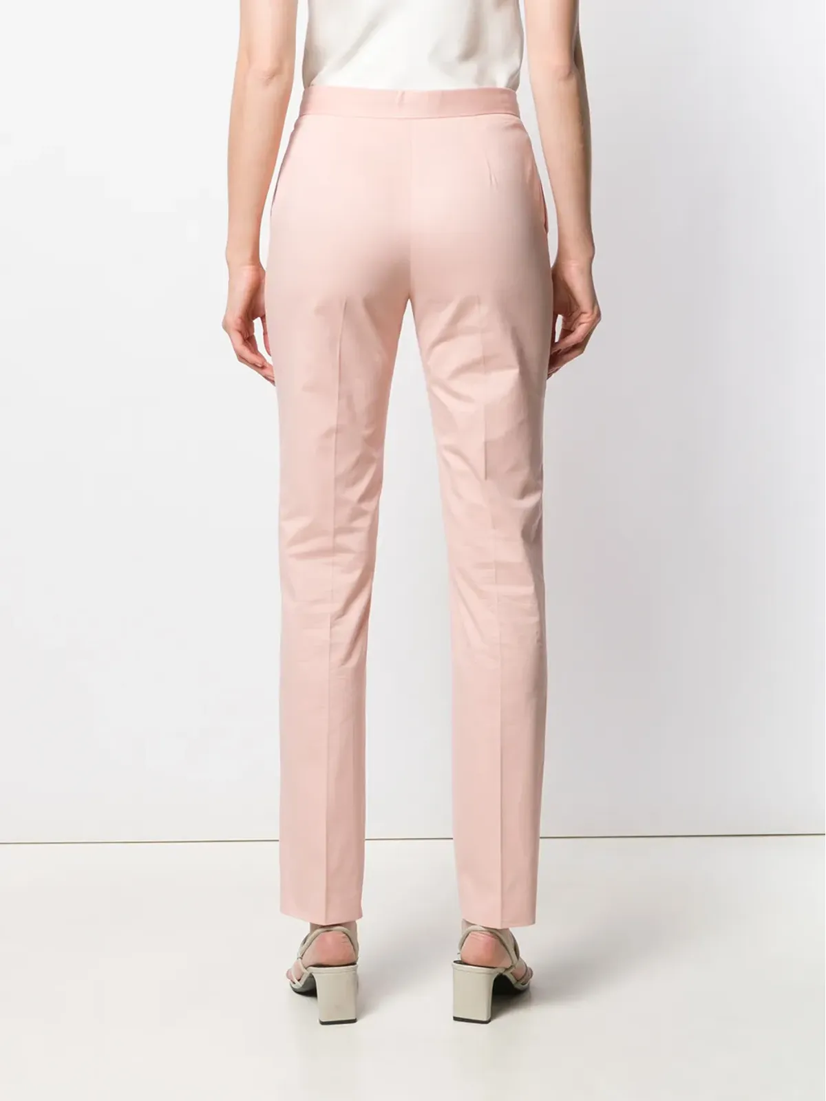 Alberta Ferretti ストレートレッグ テーラードパンツ - 画像4