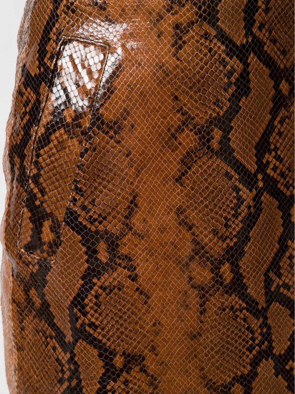 DSQUARED2 蛇皮風スカート - 画像5