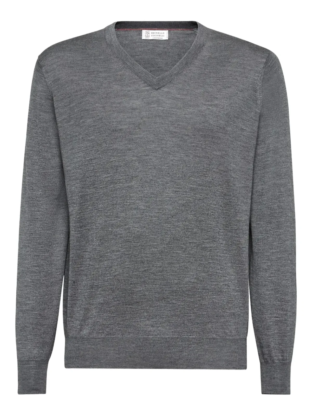 Brunello Cucinelli ウールVネック セーター - 画像1