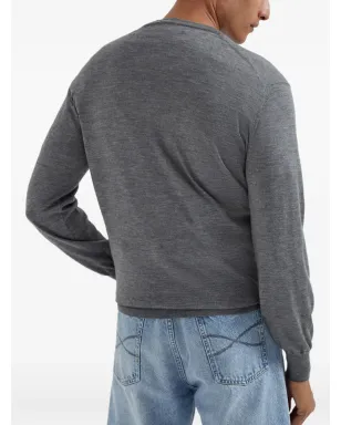 Brunello Cucinelli ウールVネック セーター - サムネイル5