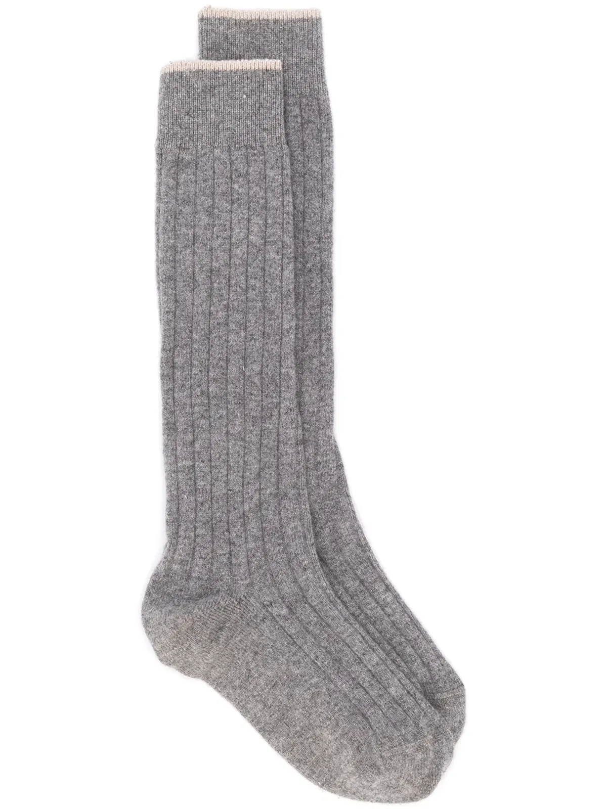 Brunello Cucinelli リブ編みソックス - 画像1