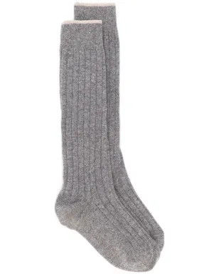 Brunello Cucinelli リブ編みソックス - サムネイル1
