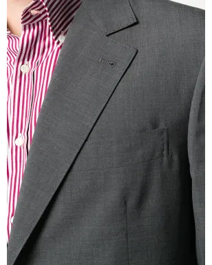Brunello Cucinelli マイクロチェック柄スーツジャケット - サムネイル5