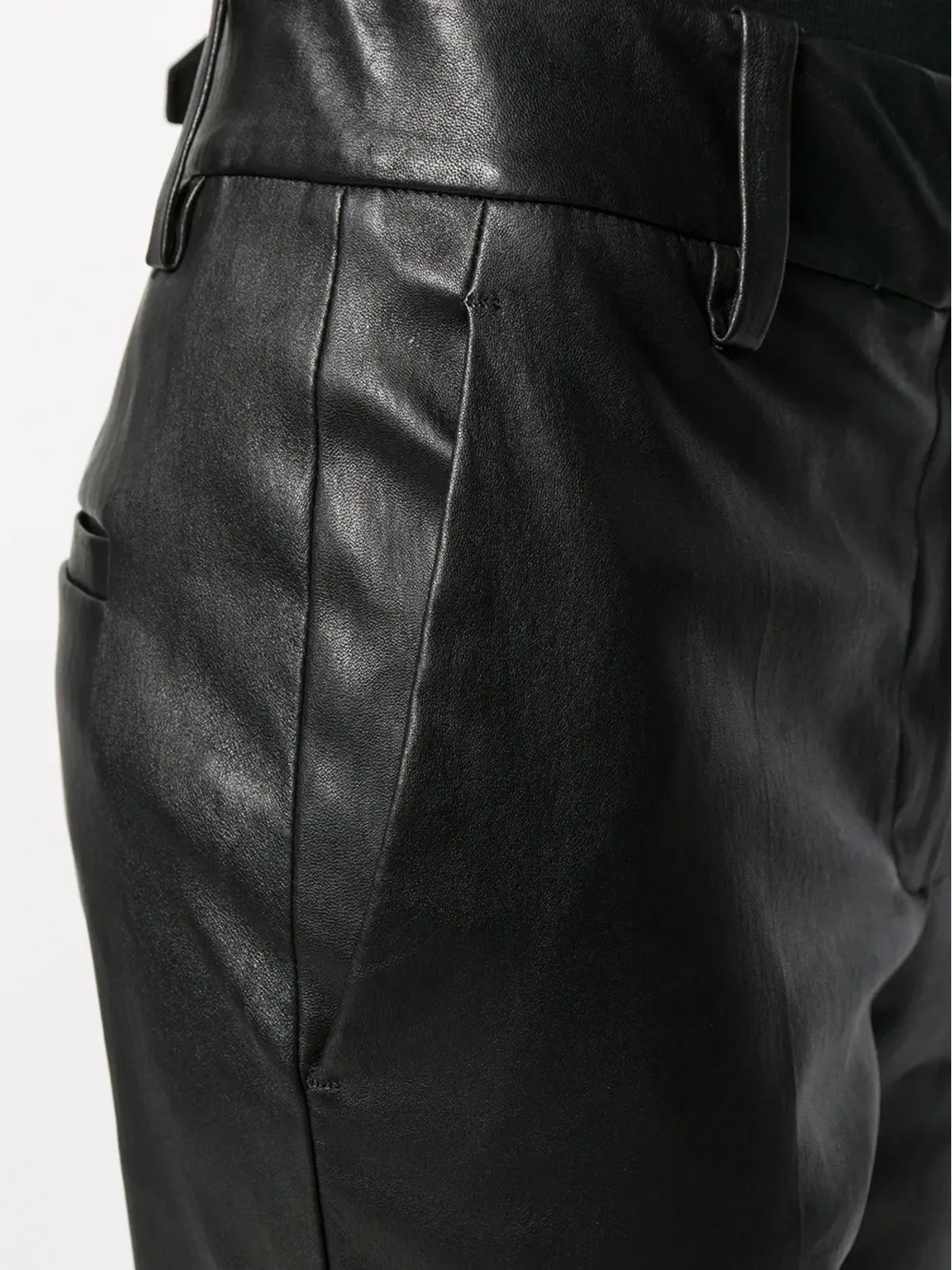 Brunello Cucinelli クロップドストレートパンツ（ブラック） - 画像5