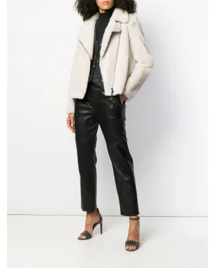 Brunello Cucinelli クロップドストレートパンツ（ブラック） - サムネイル2