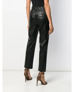 Brunello Cucinelli クロップドストレートパンツ（ブラック） - サムネイル4