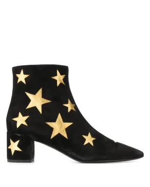 Saint Laurent スター・パッチ アンクルブーツ - サムネイル1