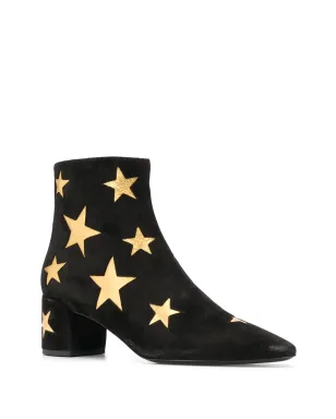 Saint Laurent スター・パッチ アンクルブーツ - サムネイル2