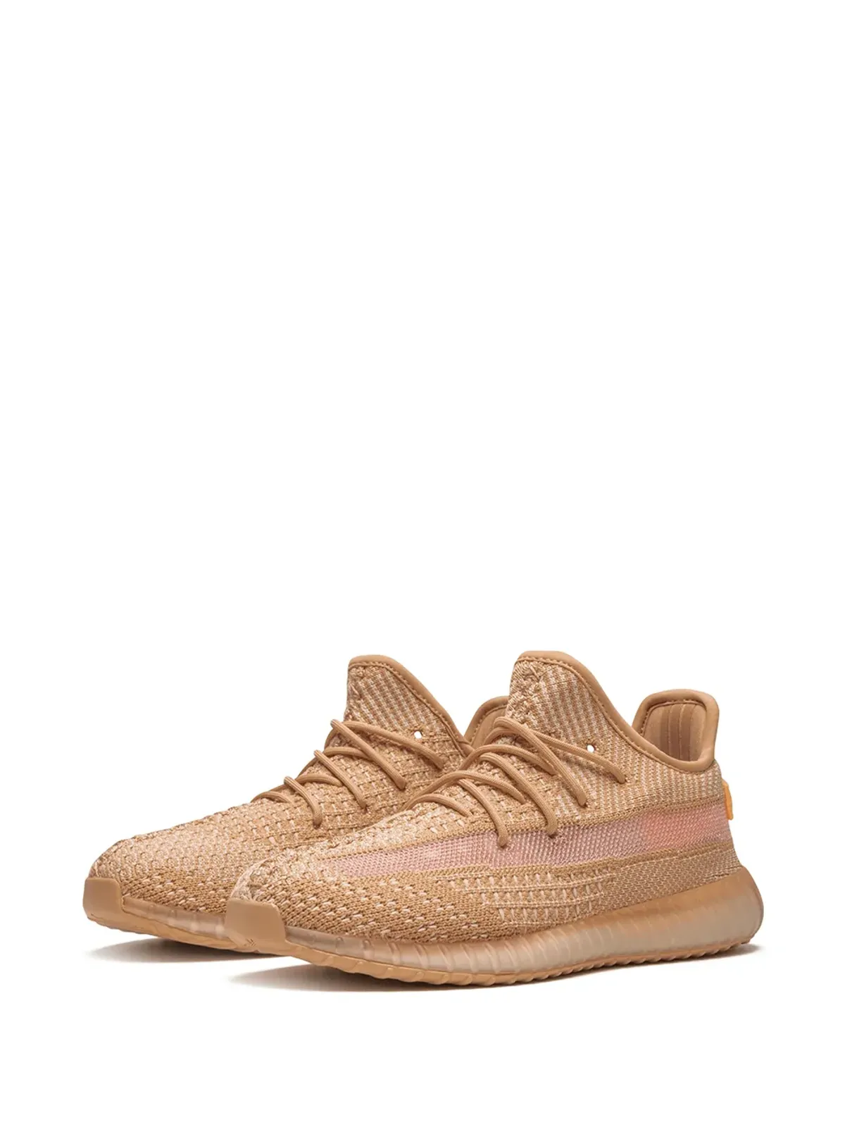 Adidas Yeezy Kids ブースト 350 V2 'Clay' スニーカー - オレンジ - 画像2