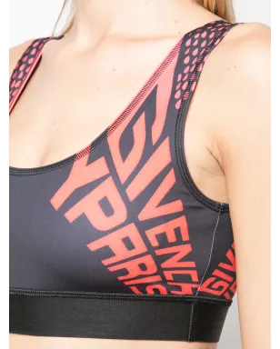 Givenchy ロゴスポーツブラトップ ブラック - サムネイル5