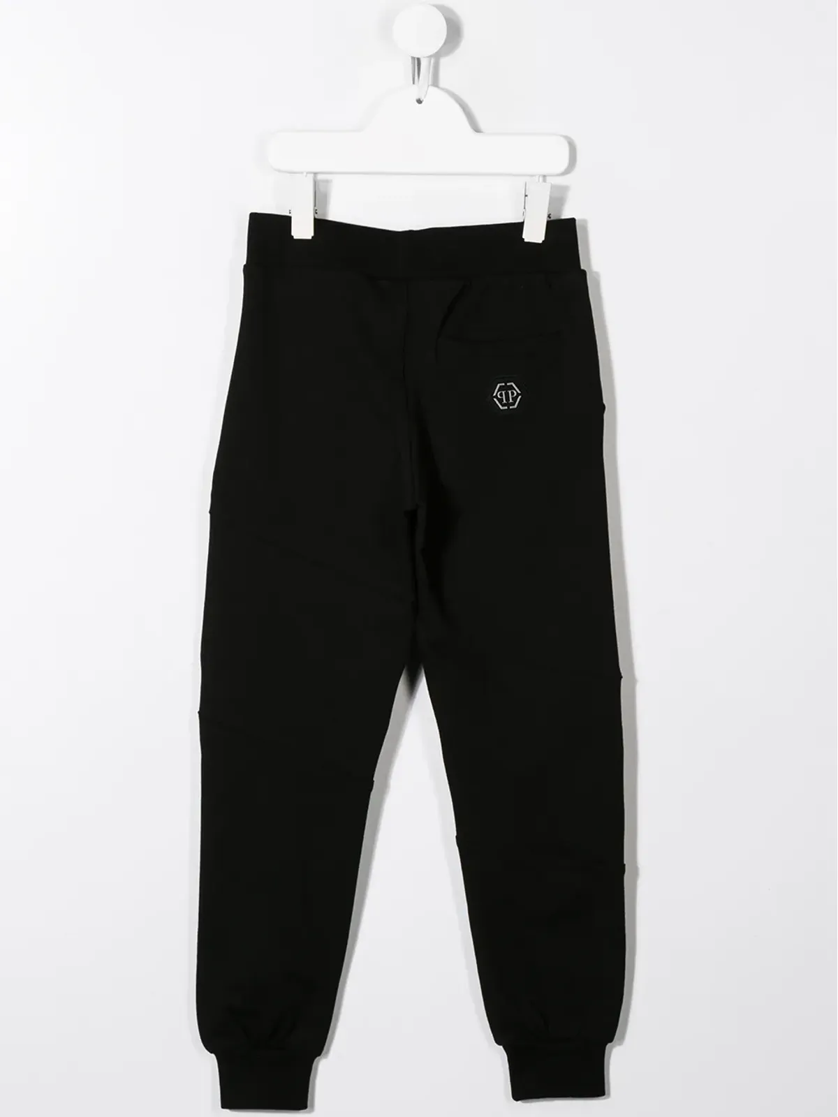 Philipp Plein Junior コントラストロゴ トラックパンツ ブラック - 画像2