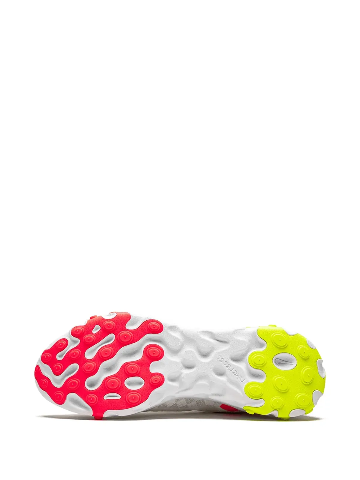 Nike React Element 55 ホワイト/フラッシュクリムゾン スニーカー - 画像4