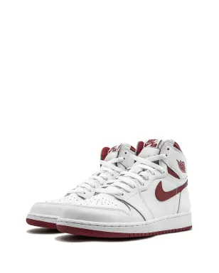 Jordan Kids エアジョーダン1 レトロハイOG BG スニーカー - ホワイト - サムネイル2
