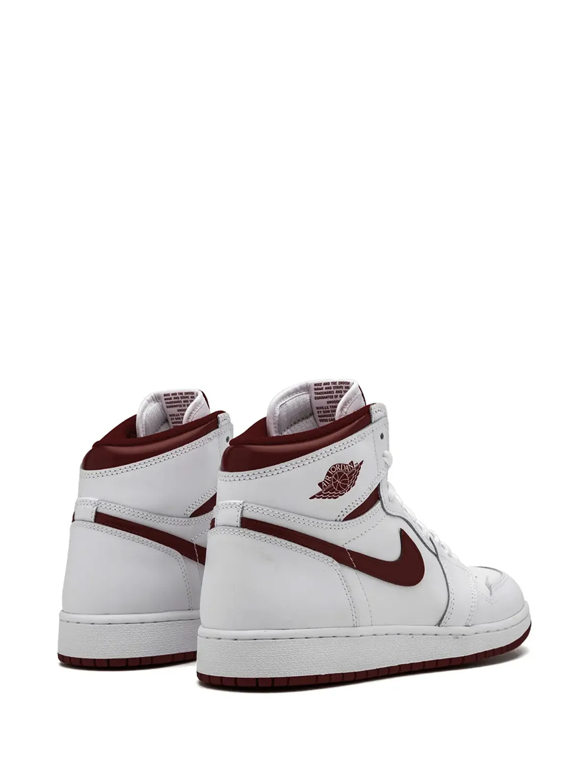 Jordan Kids エアジョーダン1 レトロハイOG BG スニーカー - ホワイト - 画像3
