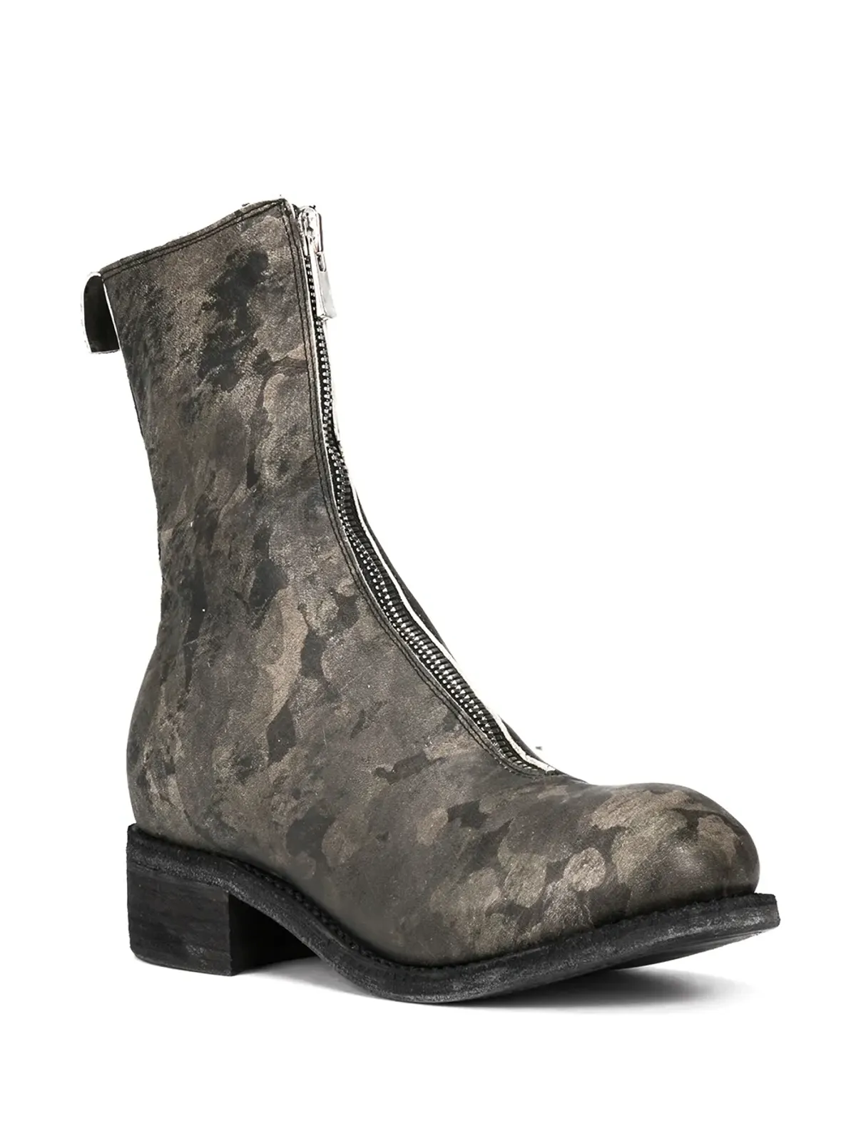 Guidi プリントジップフロントブーツ - 画像2