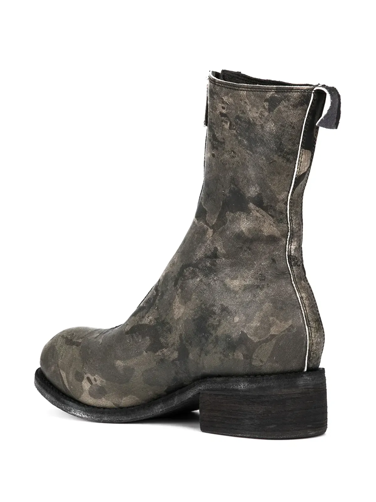 Guidi プリントジップフロントブーツ - 画像3