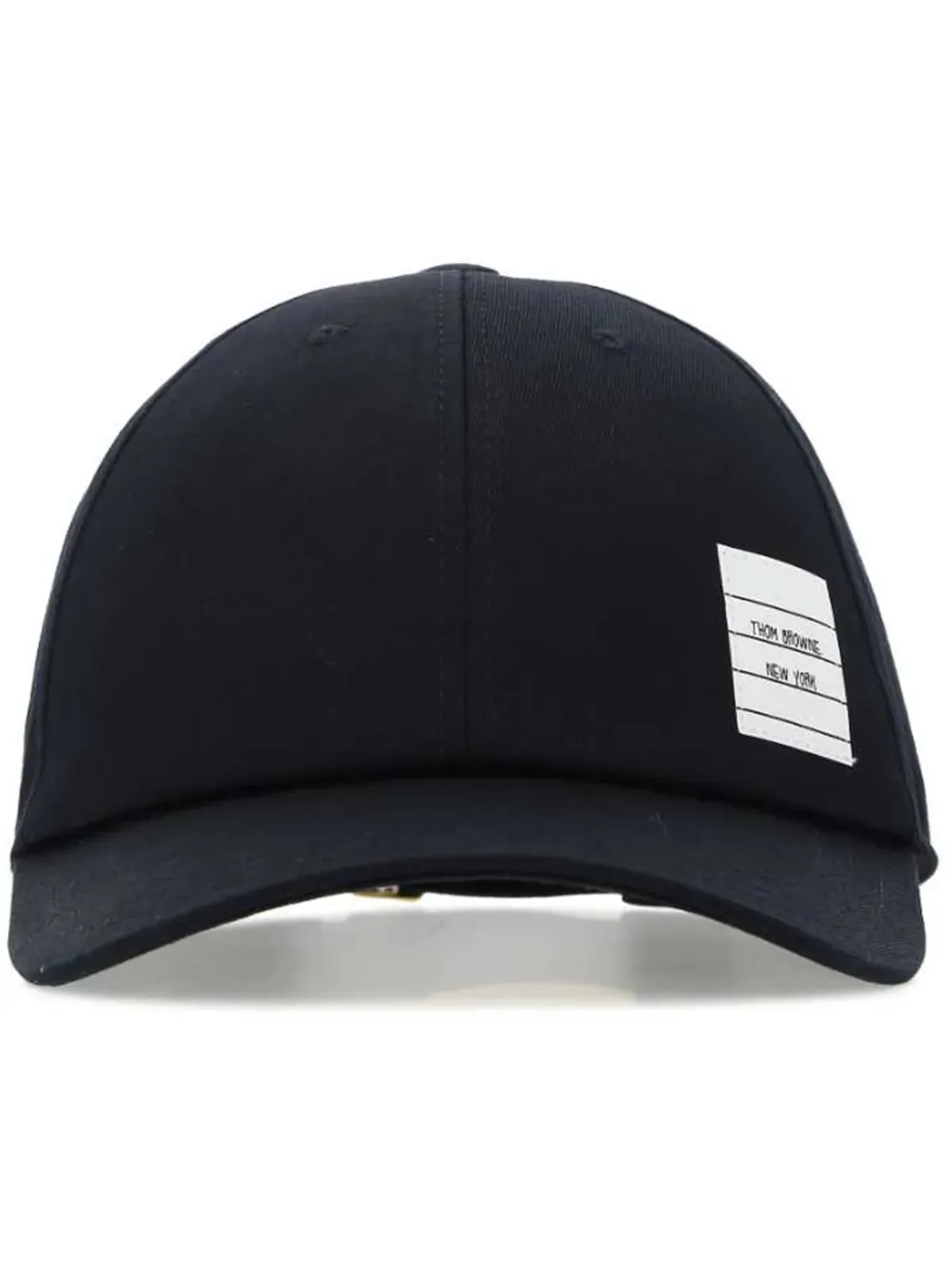 Thom Browne ツイル クラシック 6パネル ベースボールキャップ - ブルー - 画像1