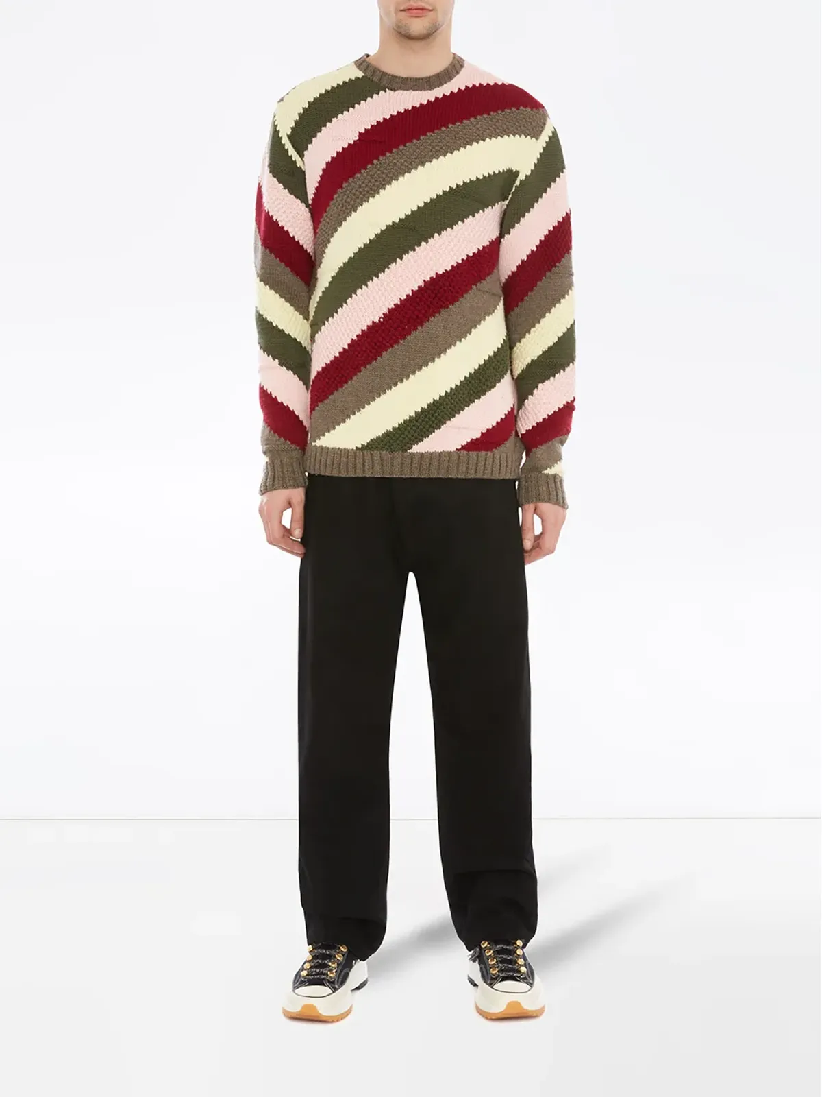 JW Anderson チャンキーストライプジャンパー - 画像2