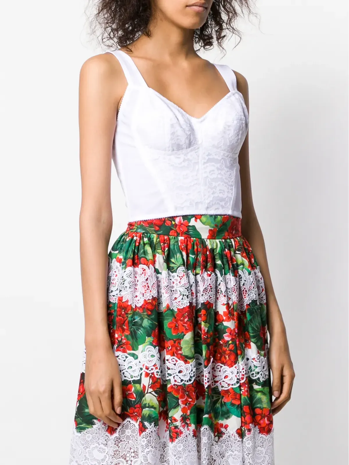 Dolce & Gabbana ジャカード コルセット・ビスチェ - 画像3