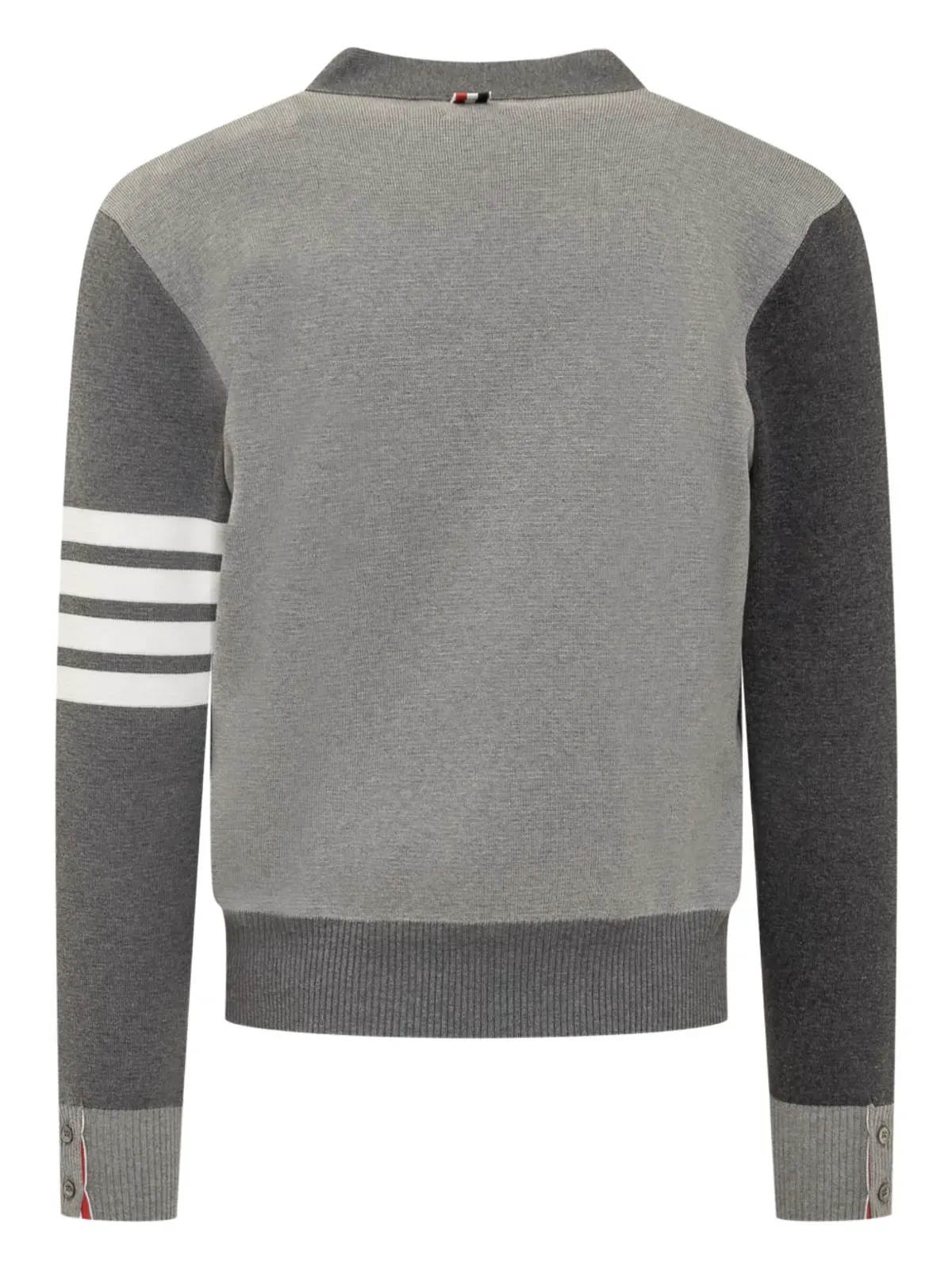 Thom Browne 4-Bar V-neck カーディガン - 画像2