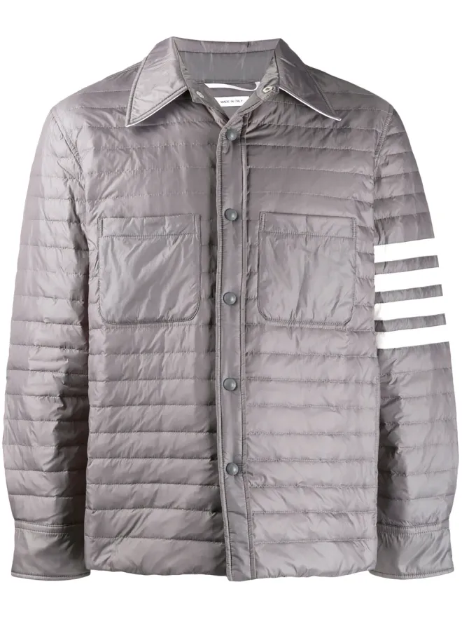 Thom Browne Thom Browne 4-Bar ダウンフィル シャツジャケットの商品画像
