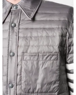 Thom Browne 4-Bar ダウンフィル シャツジャケット - サムネイル5