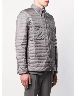 Thom Browne 4-Bar ダウンフィル シャツジャケット - サムネイル3