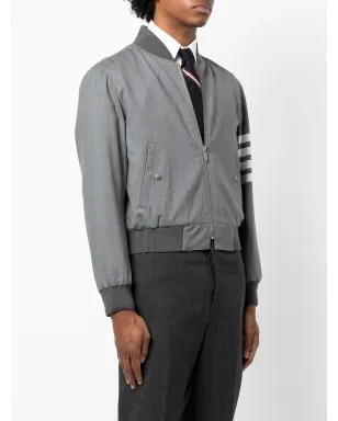 Thom Browne ストライプディテール ボンバージャケット - サムネイル4