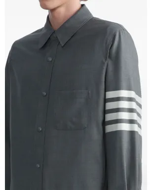 Thom Browne スナップフロント・シャツジャケット - サムネイル5