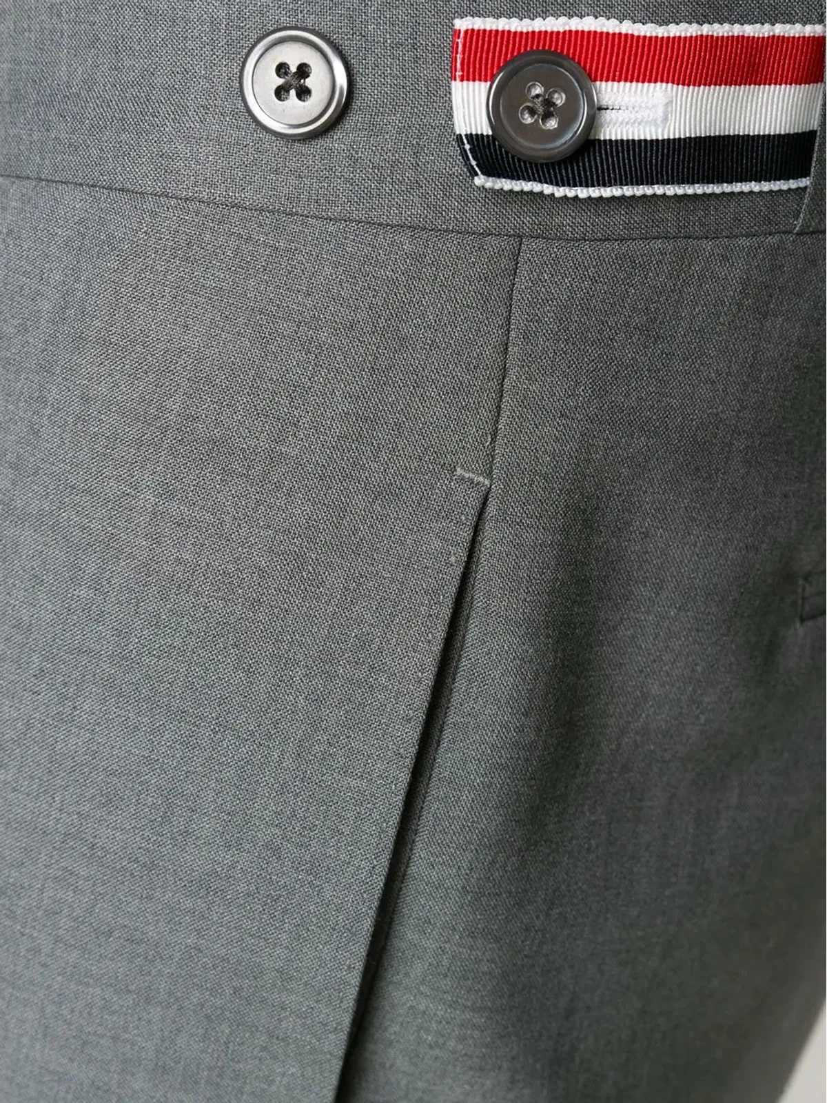 Thom Browne 4バー平織スーツショーツ - 画像5