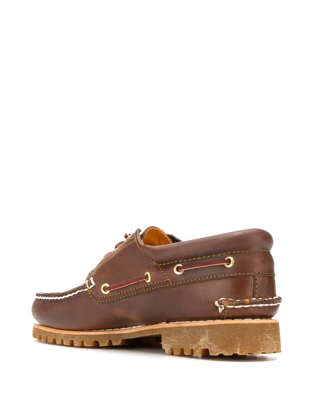 Timberland レザー ボートシューズ - 画像3
