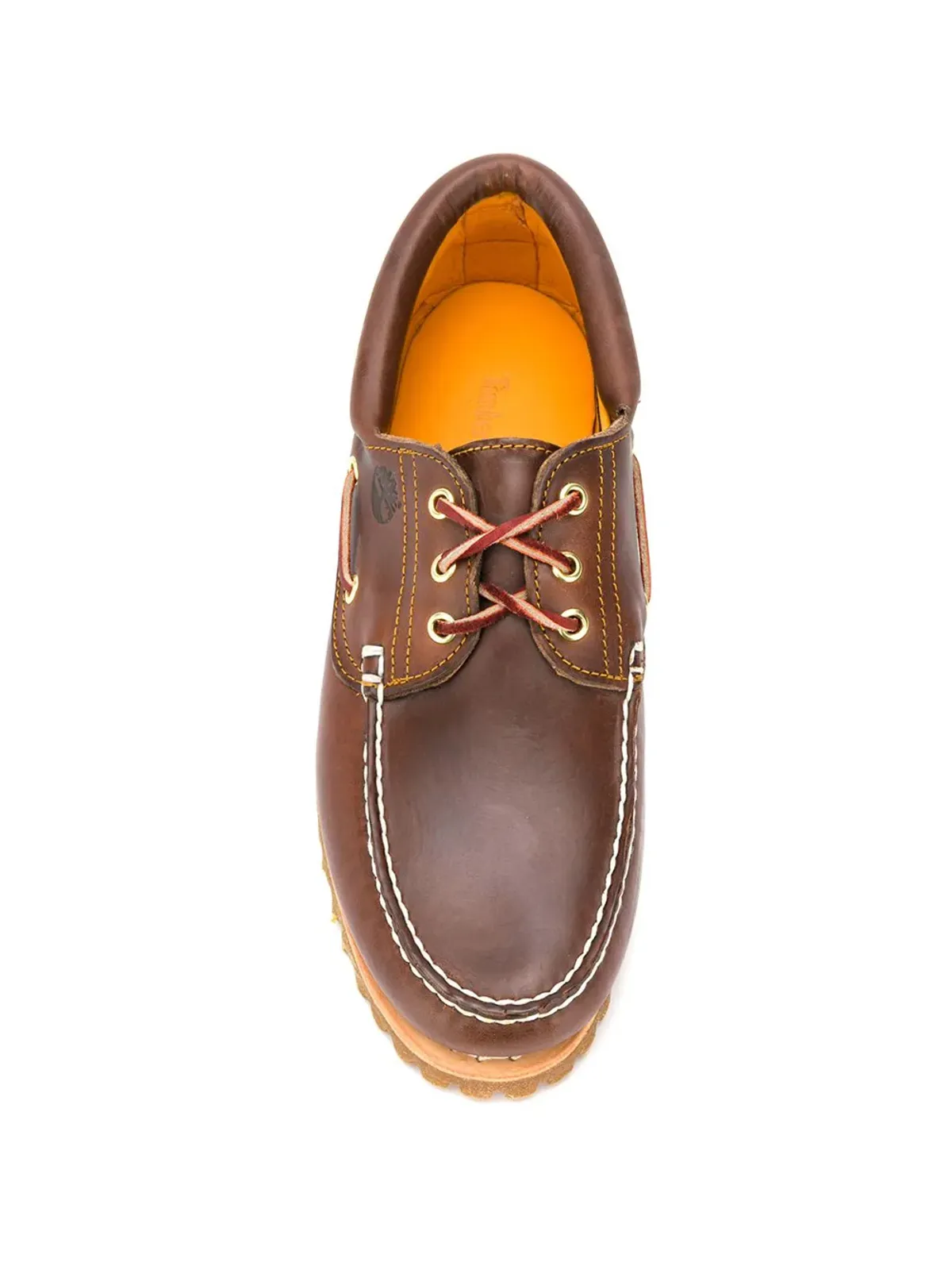Timberland レザー ボートシューズ - 画像4