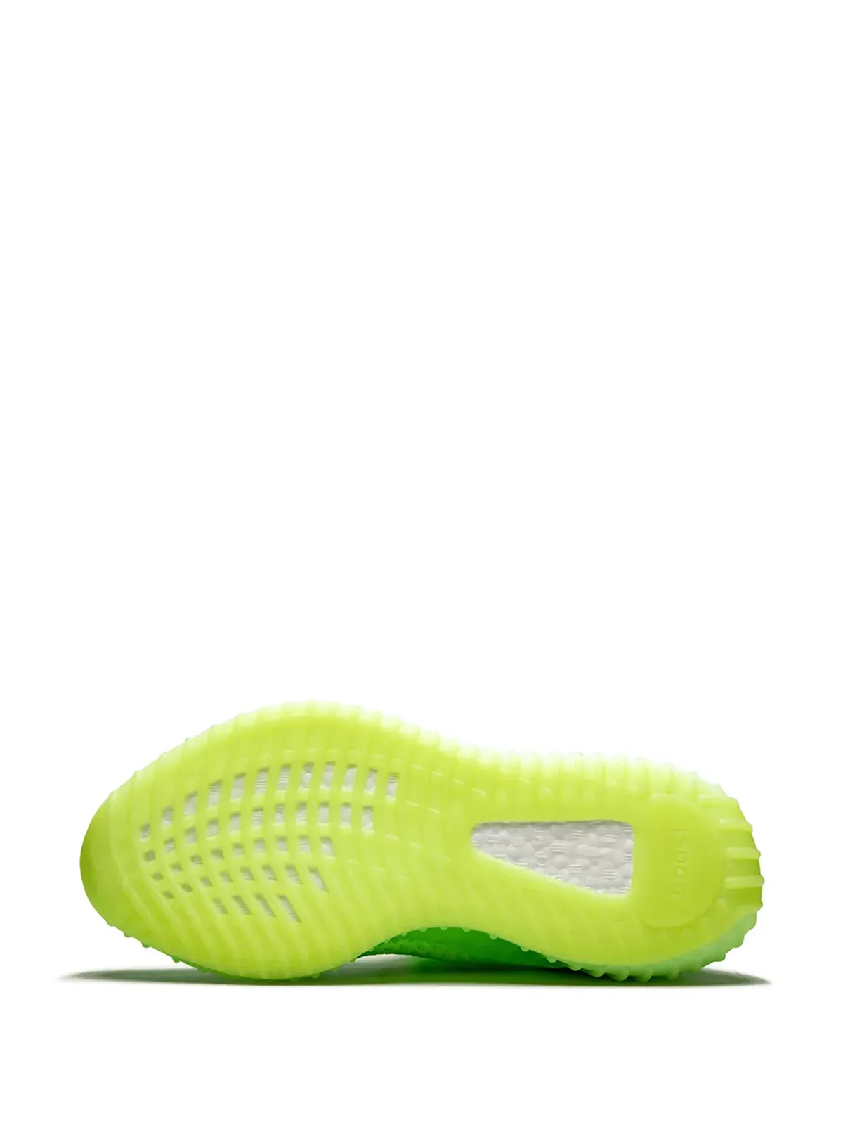 adidas Yeezy ブースト 350 V2 Glow in the Dark グリーン スニーカー - 画像4