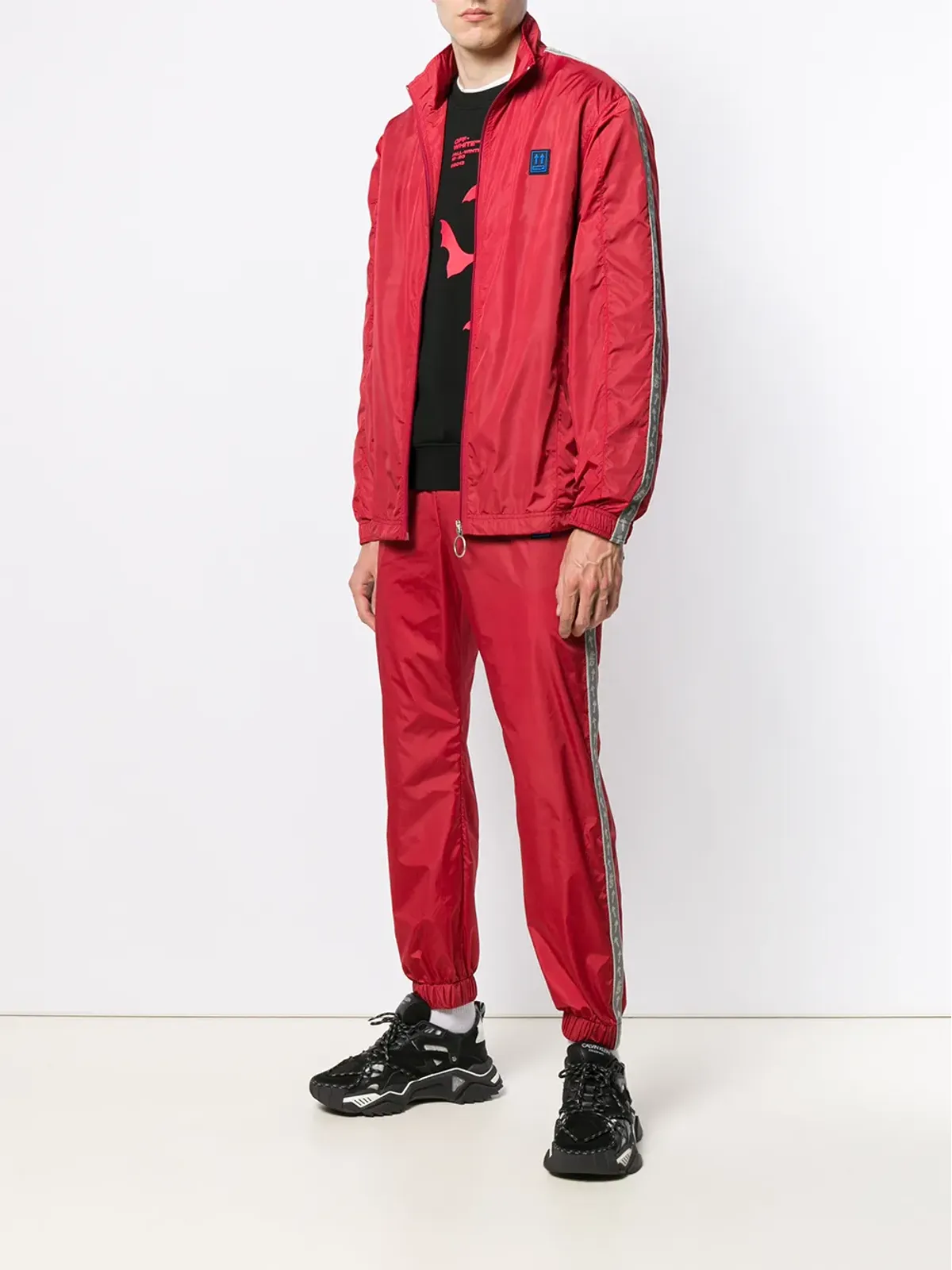 Off-White ロゴ・トリム トラックパンツ - 画像2