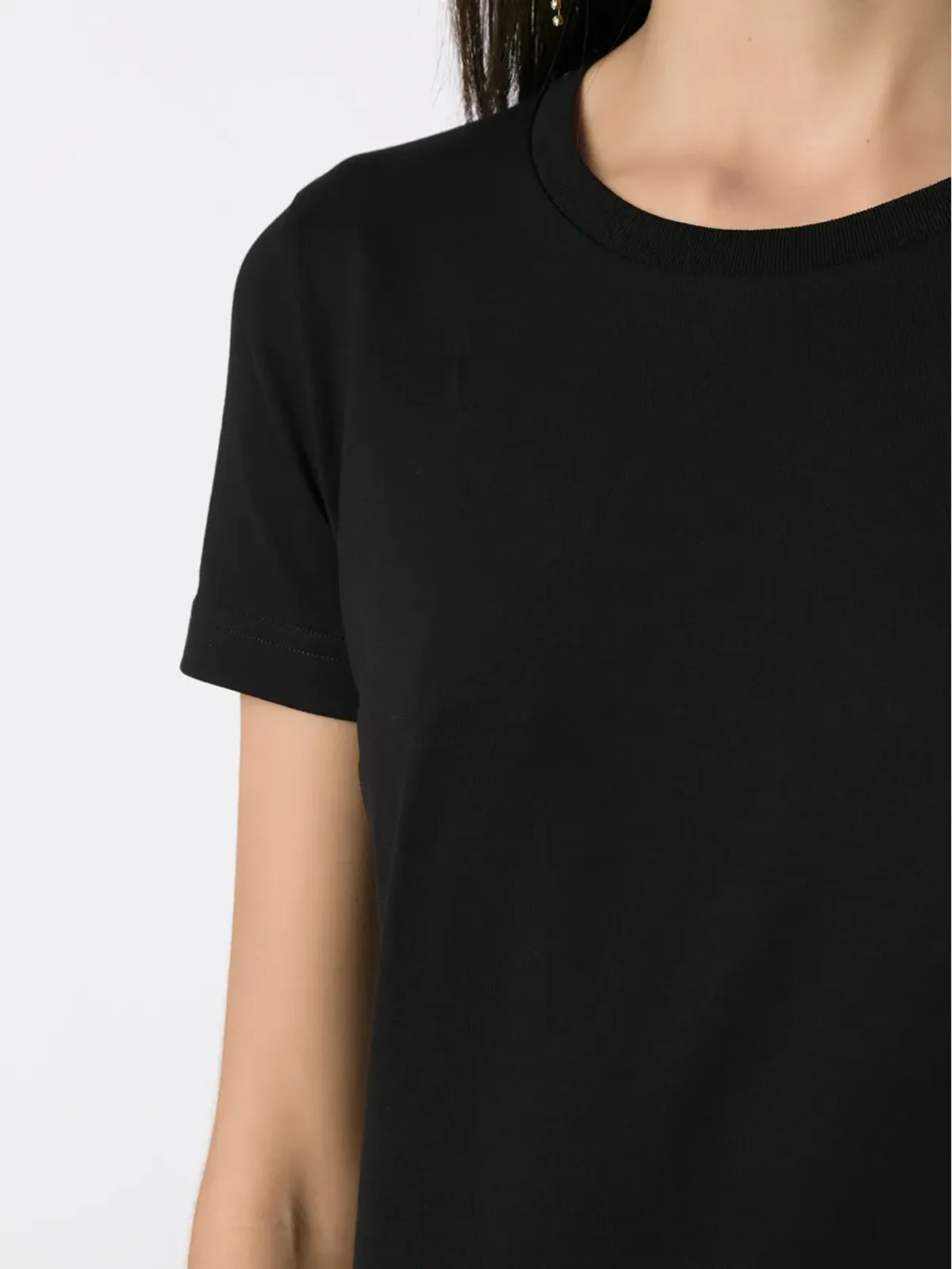 Dolce & Gabbana 半袖コットンTシャツ - ブラック - 画像5