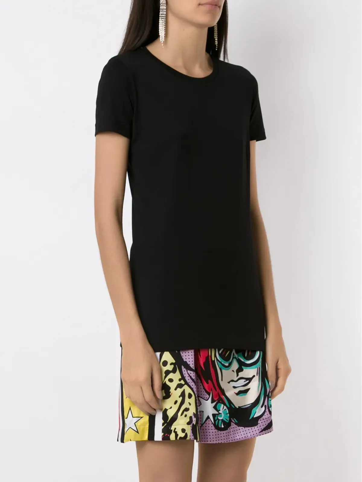 Dolce & Gabbana 半袖コットンTシャツ - ブラック - 画像3