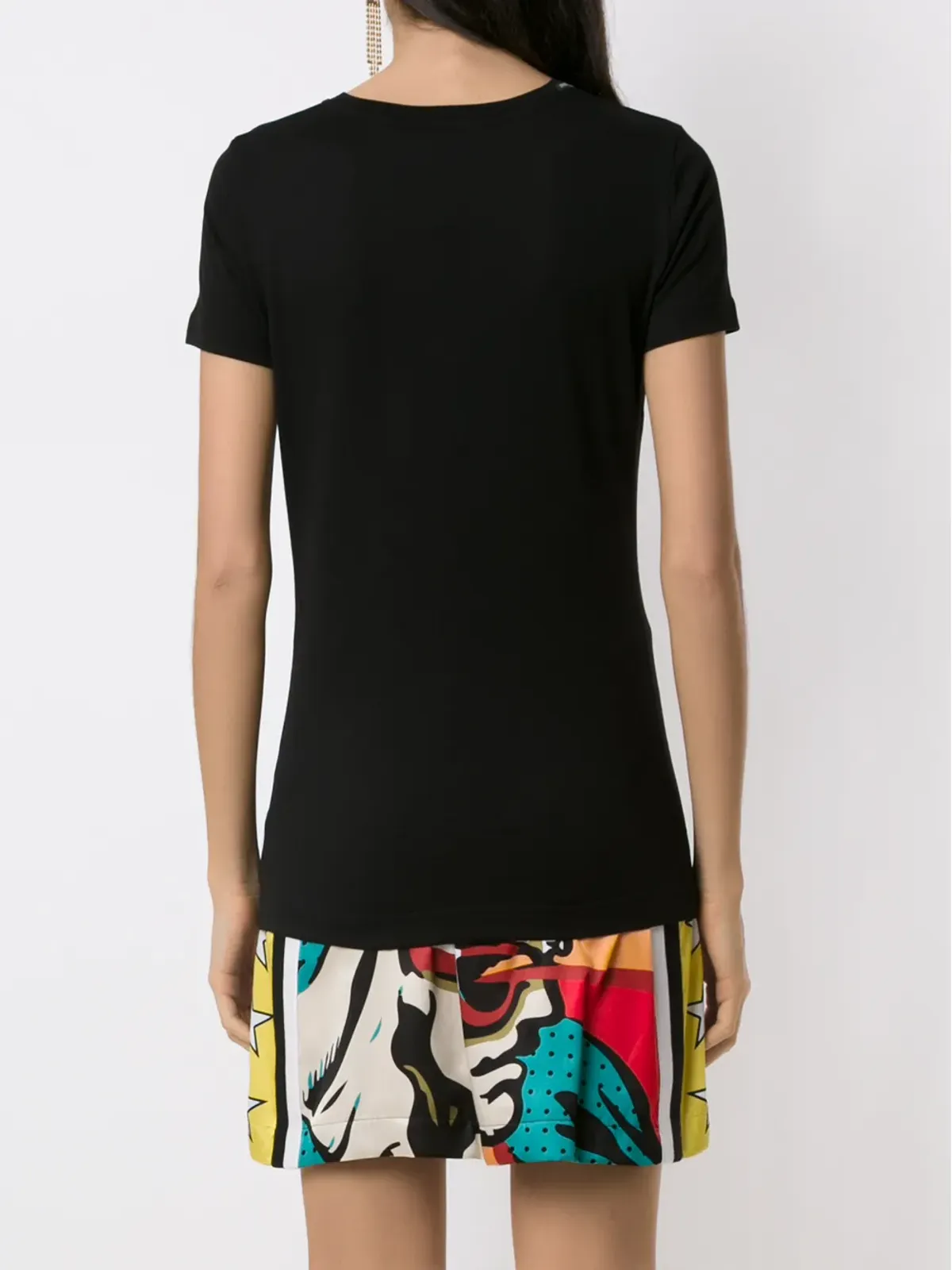 Dolce & Gabbana 半袖コットンTシャツ - ブラック - 画像4