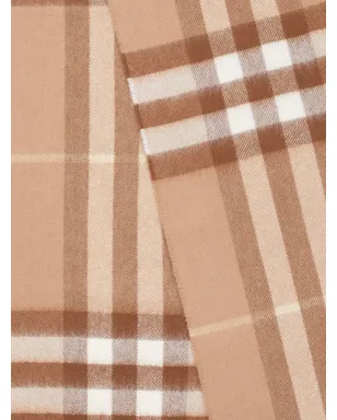 Burberry クラシックチェック カシミヤ スカーフ - サムネイル4