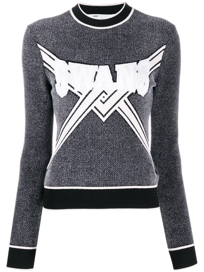 OFF-WHITE Off-White ニットロゴトップの商品画像