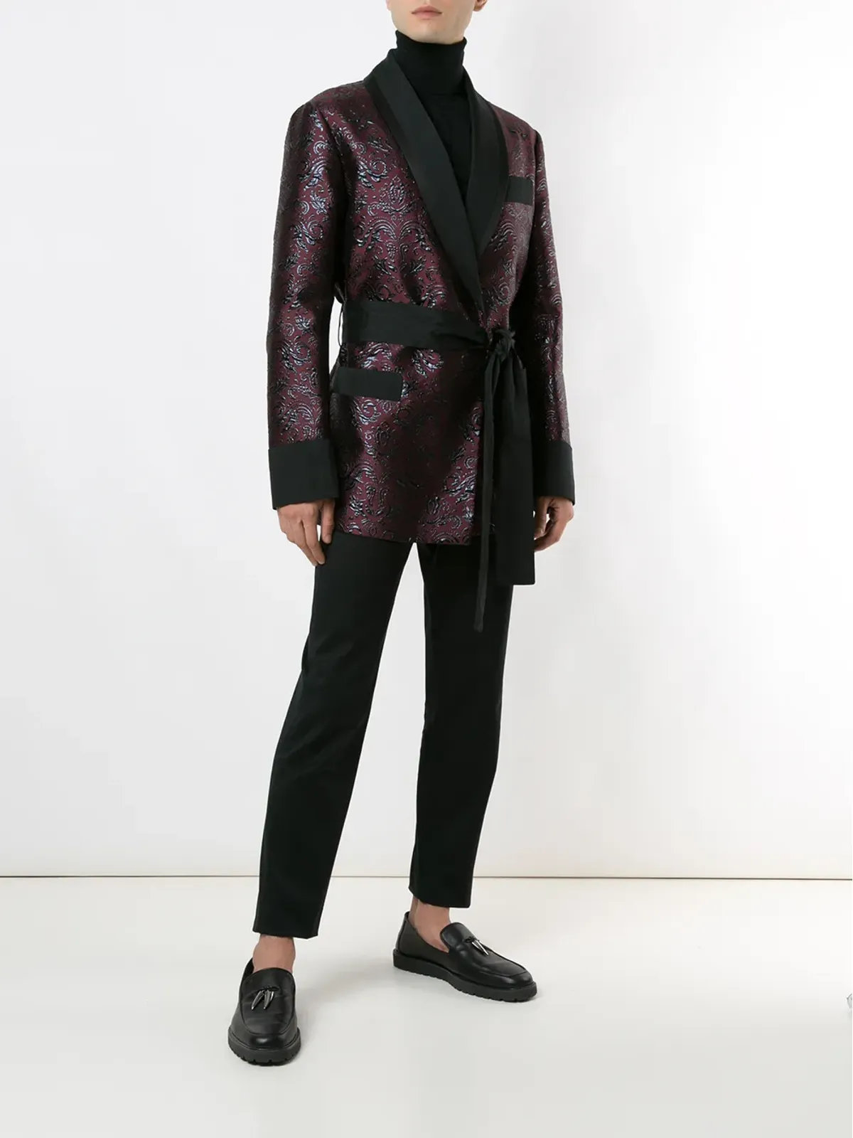 Dolce & Gabbana ロールネック カシミヤセーター ブラック - 画像2