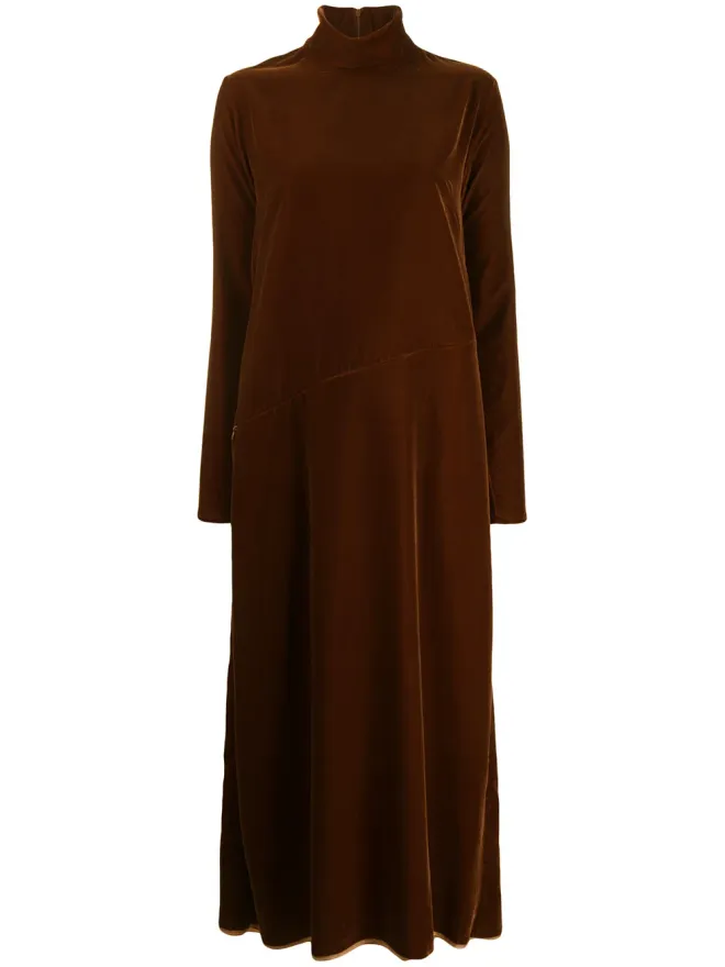 MM6 Maison Margiela MM6 Maison Margiela ロングタートルネックドレス（ブラウン）の商品画像