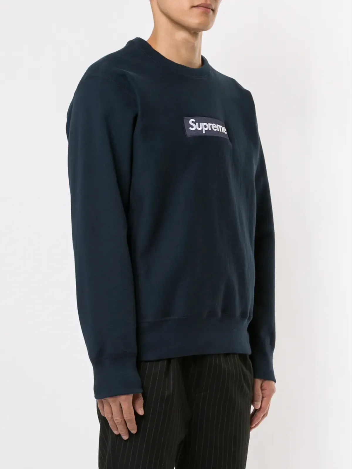 Supreme ボックスロゴ クルーネック スウェットシャツ - 画像3