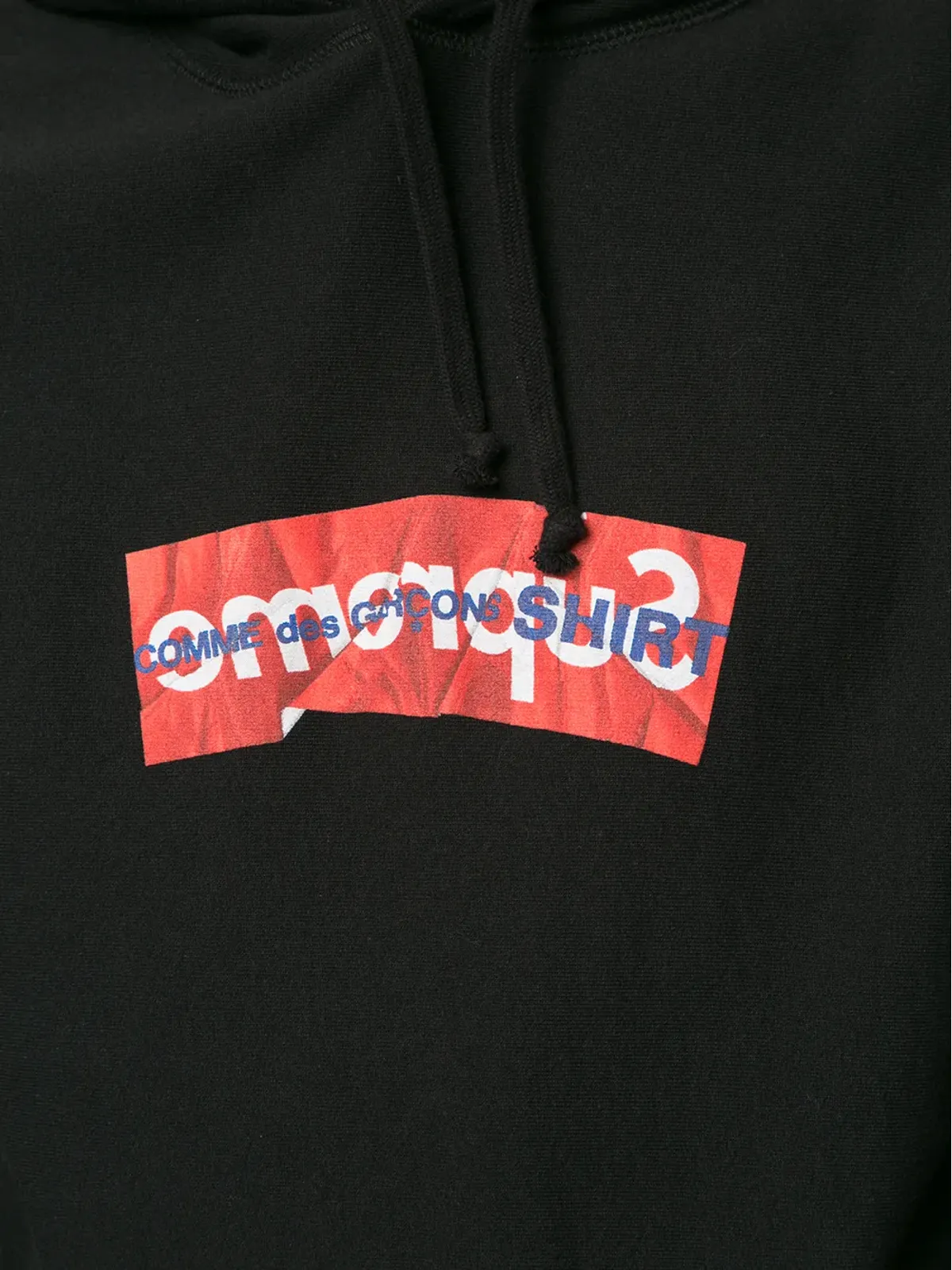 Supreme x Commes des Garçons ロゴプリント フーディ - 画像5