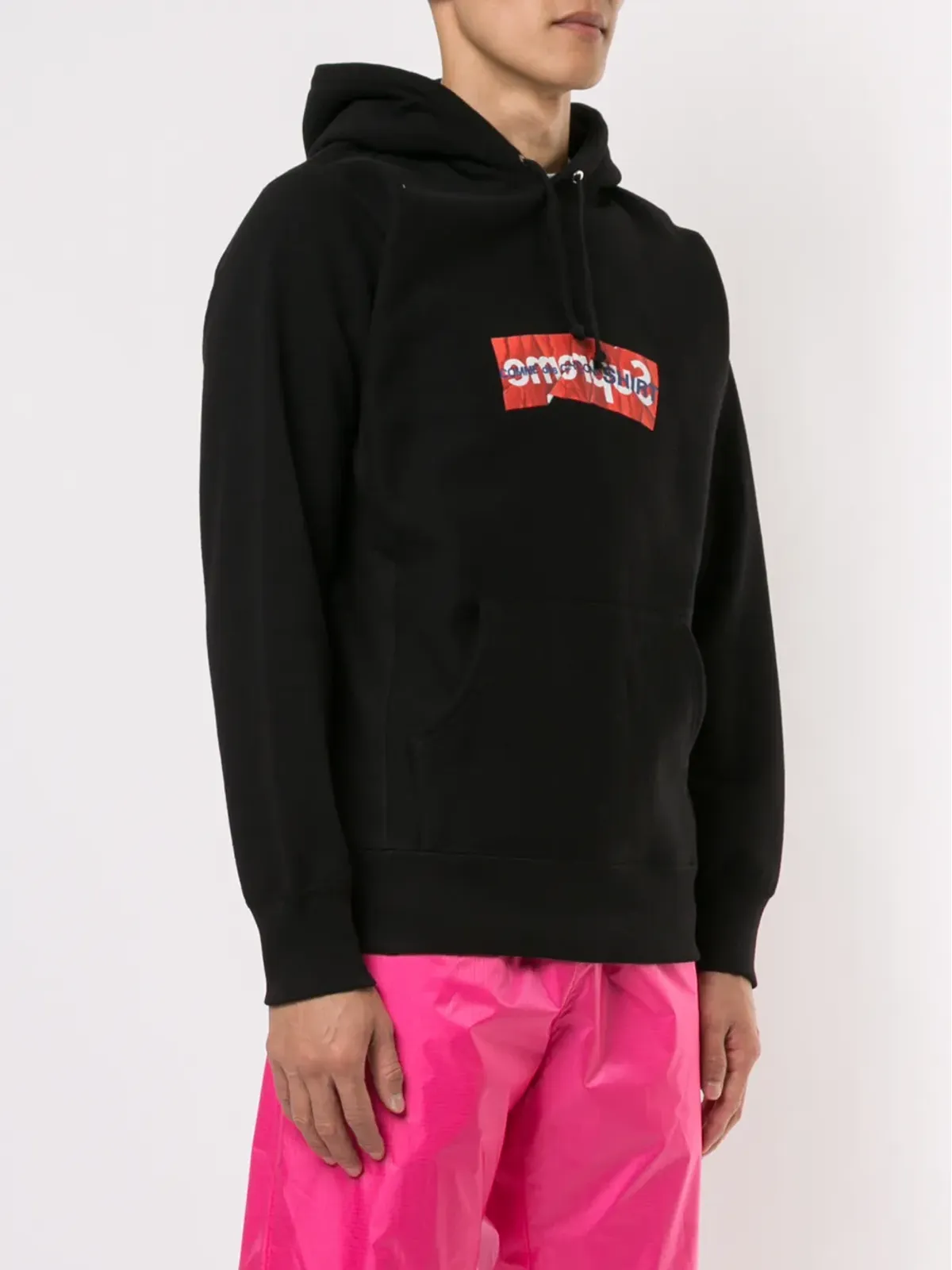 Supreme x Commes des Garçons ロゴプリント フーディ - 画像3