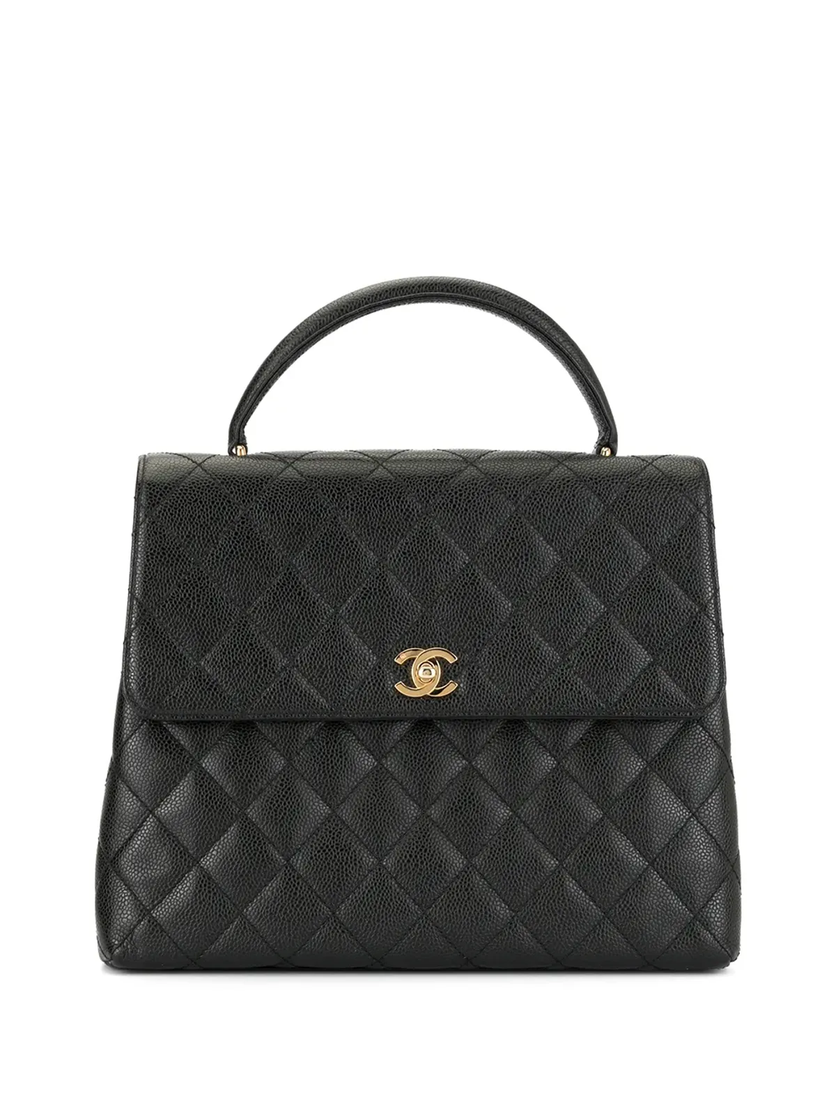 CHANEL Pre-Owned 2002 ダイヤモンドキルティング トート - 画像1