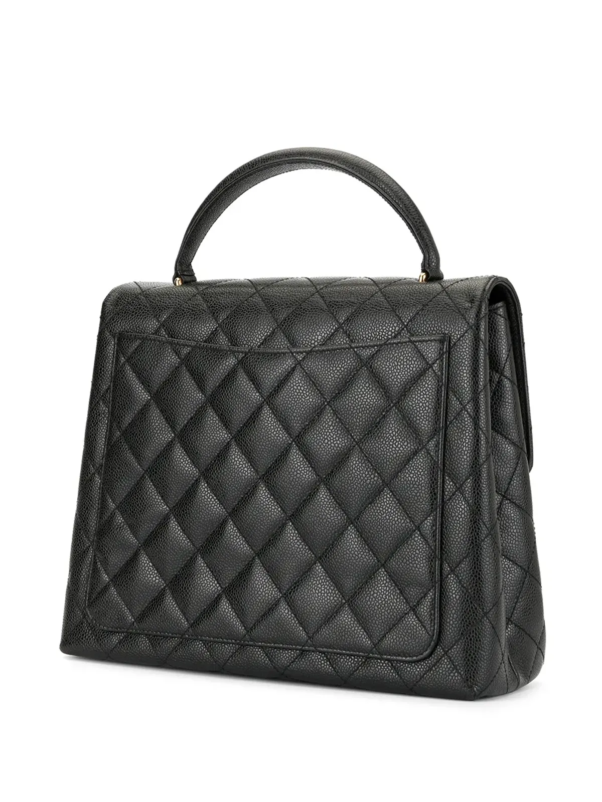CHANEL Pre-Owned 2002 ダイヤモンドキルティング トート - 画像3